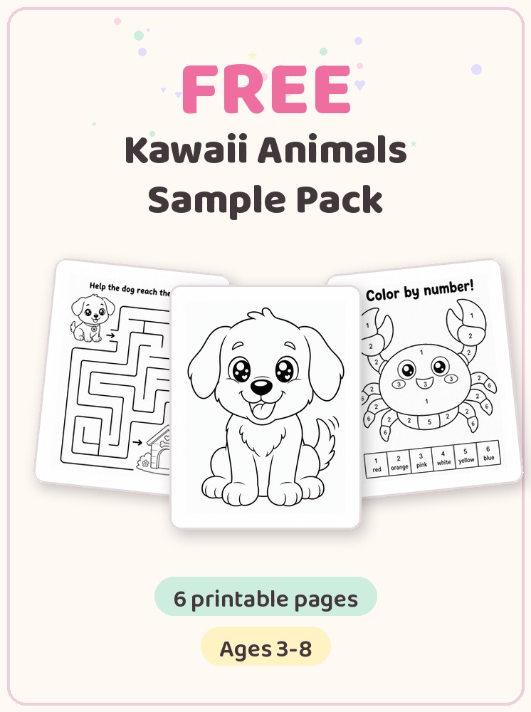 Kawaii Animals Sample Pack